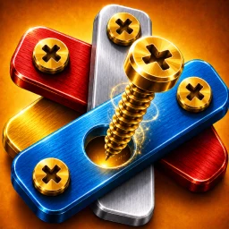 Symbol von Screw Puzzle: Metal Nut & Bolt
